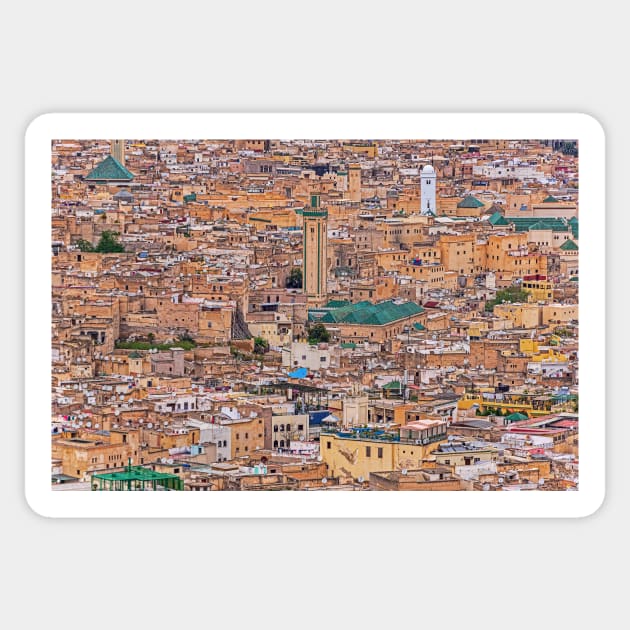 Fez, Morocco. Sticker by bulljup